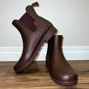 Hunter original refined Chelsea (matte raisin)